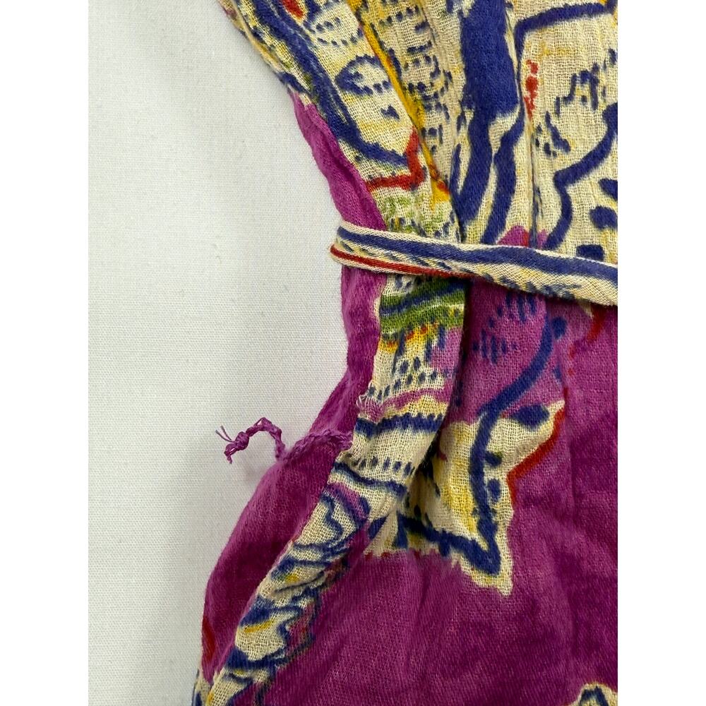 NWT Lauren Ralph Lauren M paisley blouse 100% cotton bell sleeves.  - Picture 12 of 12